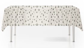 Kalėdinė staltiesė, 140 x 180 cm, 80% poliesteris, 20% medvilė
