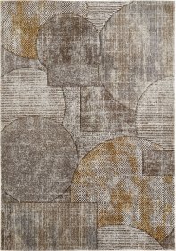 Kilimas LUXOR LIVING Living Torrent, 120 x 170 cm, gelsvos spl., 100 % polipropilenas, Turkija, 700804