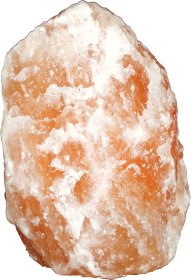 Stalinis nakties šviestuvas GLOBO Stone, E14, 1 x 15W, 230V, su jungikliu, druskos kristalas, 300 x 170 x 175 mm, 7-10 kg., 28340