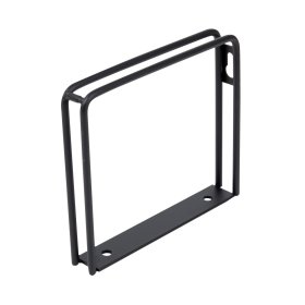 Lentynos laikiklis DOMAX Wol 4, spl. juoda, 125x108x20 mm, 59314