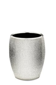 Stiklinė RIDDER Lucida, pastatoma, sidabrinės spalvos, keramika