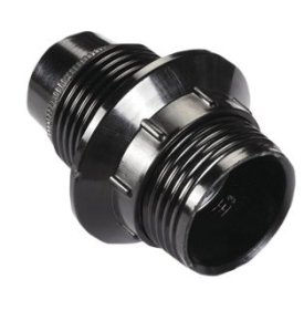 Lempos lizdas ELECTRALINE 71133, E14, su žiedu, plastikinis, juodos spalvos