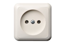 Kištukinis lizdas LIREGUS Delta, 1 vietos, paviršinis, baltos sp., be įžeminimo, PKL 10-002.Delta/B