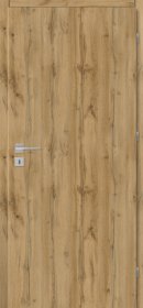 Laminuotos vidaus durys su užlaida VOSTER Plain, dešininės, spl. Oil oak , 2030x644x40 mm
