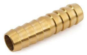 Dvigubas sujungimas žarnai GENERAL FITTINGS, žalvarinis, 1/2'' - 16 mm