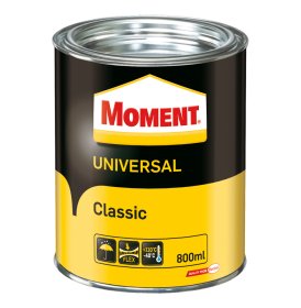 Klijai MOMENT Universal Classic, gumai, odai, kamštienai, veltiniui, 800 ml