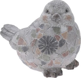 Sodo dekoracija PAUKŠTIS, 35 x 23 x 25,5 cm., keraminė, svoris 2,3 kg.