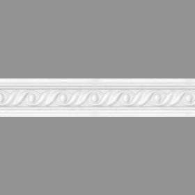 Lubų/sienų apdailos juostelė NOVELLY HOME M11, spl. balta, 35x35x2000 mm, 4vnt