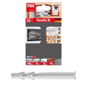 Universalus rėminis kaištis TOX Tetrafix XL, 8/80, 6 vnt.