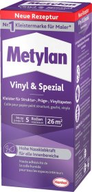 Tapetų klijai METYLAN Vinyl&Spezial, 180 g