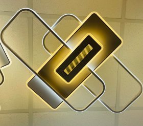 Pakabinamas LED šviestuvas BALTIK GAISMA Mx55520/850, 2 x 96 W, 3000-6500K, 230V, 11520 lm, 850 x 600 x 80 mm, dimeriuojamas, su pultu