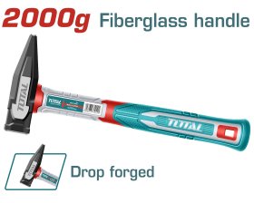 Plaktukas TOTAL, stiklo pluošto rankena, 45CS, 2 kg, THMH622000