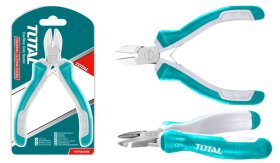 Universalios šoninės replėsreplės tiksliems darbams TOTAL, 115 mm, THTMN356