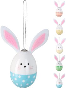 Pakabinama Velykinė dekoracija Zuikis, aukštis 6,5 cm