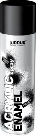 Universali emalė BIODUR, akrilinė, juoda, blizgi, 500 ml
