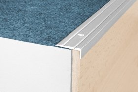 Aliumininė užbaigimo juostelė HESORA H 31 D2, 2,5 x 1 x 180 cm, mat.sidabro spalvos, kilmės šalis ES