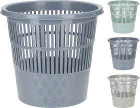 Šiukšliadėžė, plastmasinė, 3 skirtingų sp., 28 x 29 cm