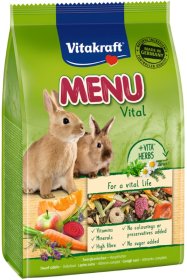 Pašaras VITAKRAFT Menu, triušiams, 500g