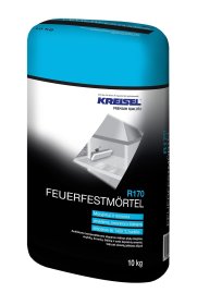 Mišinys atsparus karščiui KREISEL Feuerfestmörtel, vidaus ir išorės darbams, 10 kg