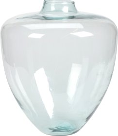 Vaza, iš perdirbto stiklo, 20 x 20 x 22 cm
