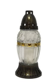 Kapų žvakė E17, degimo laikas apie 18 val