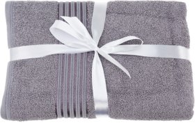 Rankšluoščių rinkinys, 3 vnt., medvilnė, violetinės sp.