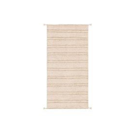 Kilimas 4LIVING Modena, 70 x 140 cm, 100 % perdirbtas PET, smėlio spl., 622642, Indija