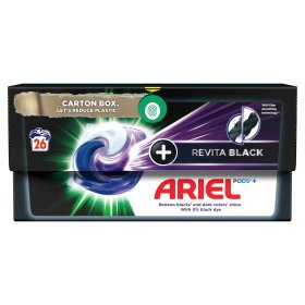 Skalbimo kapsulės ARIEL Black, 26 vnt.