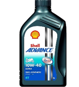 Motociklinė alyva SHELL Advance Ultra 4T 10W-40, sintetinė, 1L