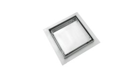 Metalinis dušo latakas BIELBET Tile Insert, 150x150mm