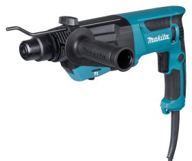 Elektrinis perforatorius MAKITA HR2630, SDS-PLUS, maks. galia 800 W, 3 darbo režimai, svoris 2,9 kg, smūgio energija 3,0 J, lagamine