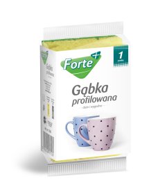 Profiliuota kempinė FORTE+, 1 vnt.