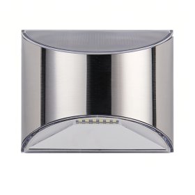 Lauko šviestuvas SUNLUX SA2002, su saulės elementais, sieninis, 100x80x50 mm, IP44