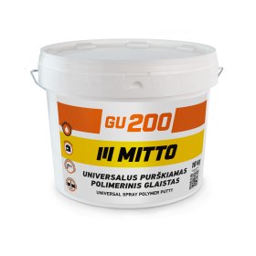 Purškiamas polimerinis glaistas MITTO Gu200, 16 kg