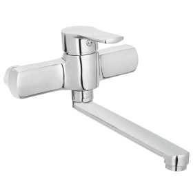 Praustuvo maišytuvas INVENA VERSO, sieninis, chromuotas, BC-82-001-C