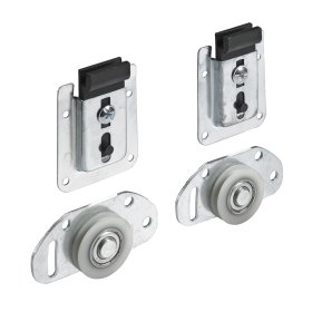 Stumdomų durų montavimo rinkinys HETTICH SlideLine12, cinkuotas, 25 kg, 9111015