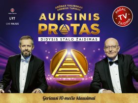 Stalo žaidimas Auksinis protas. Didysis stalo žaidimas