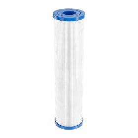 Vandens filtro kasetė USTM EL10M, 10", 10 µm, klostuoto PP, daugkartinė, mechaninio valymo