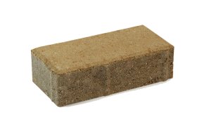 Taktilinė trinkelė BRIKERS PRIZMA 8, geltonos spalvos, matmenys 200 x 100 x 80 mm, 1 m2 - 50 vnt.