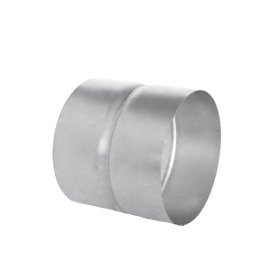 Mova ALNOR CF-125, d125 mm, išorinė, cinkuota skarda