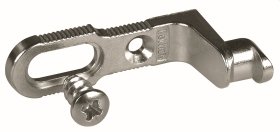 Jungtys galinėms panelėms HETTICH, pak. 4 vnt. 5mm, dengtas nikeliu, 89333