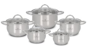 Puodų komplektas ZWIEGER Virtu, 10 dalių