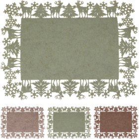 Stalo padėkliukas, veltinis, 40 x 30 cm, 3 skirtingos sp.