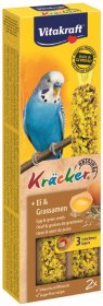 Skanėstas VITAKRAFT Kracker, banguotų papūgų su kiaušiniu, 2vnt