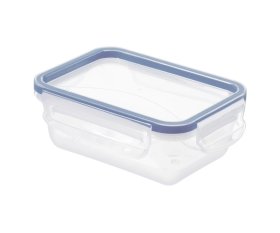 Hermetinė maisto saugojimo dėžutė ROTHO Clic & Lock, 0,5 l, mėlynos sp.