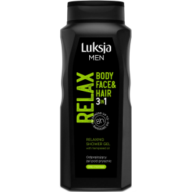 Dušo želė LUKSJA Men Relax, 500 ml