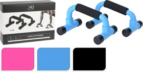 Sporto prekių priedas, atsispaudimų rankenos , 2vnt., įvairių spalvų