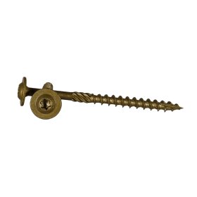 Konstrukciniai medsraigčiai ROBUS, 4,5 x 70/30 mm, praplatinta galva, lauko darbams C4, 100 vnt., TORX20