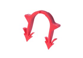 Laikikliai grindinio šildymo vamzdžiui DANFOSS Basic, 16 mm, 300 vnt., 088X0063