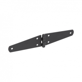 Lankstas DOMAX, ZTS 200 C, spl. juoda, 200x40x2 mm, 80882